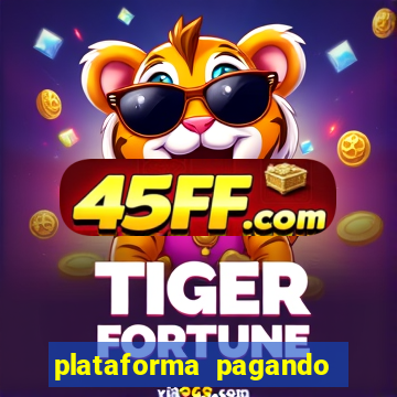 plataforma pagando no cadastro cassino